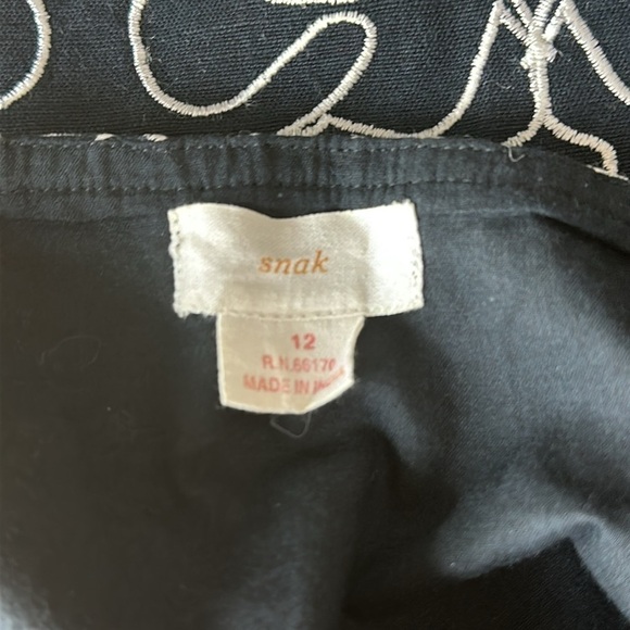 SNAK Embroidered A-Line Floral Mini Skirt - Picture 7 of 9